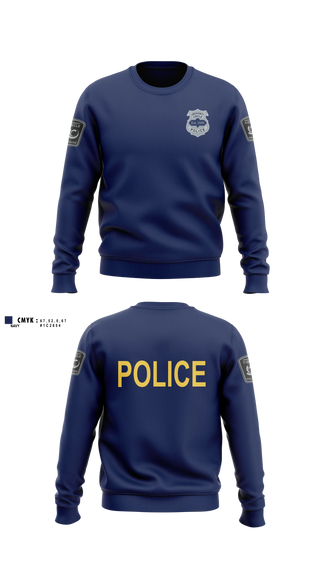 Crew Neck Sweatshirt, Patrol, Police, Teamtime, Team time, sublimation, custom sports apparel, team uniforms, spirit wear, spiritwear, sports uniforms, custom shirts, team store, custom team store, fundraiser sports, apparel fundraiser