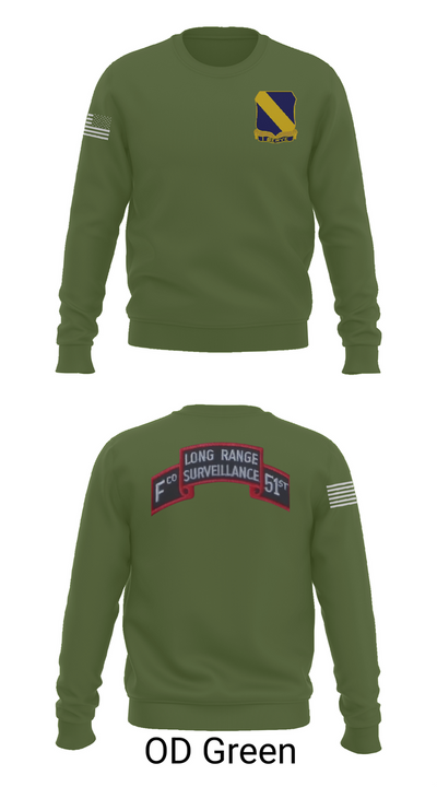 Fco 51st infantry LRSU 81538423 Crew Neck Sweatshirt - 45