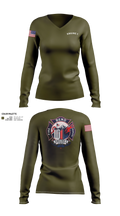 Engine 1 Women's Long Sleeve V-neck Shirt - 22