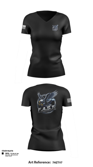 Womens Short Sleeve Vneck Shirt, Fugitive apprehension street team, Police, Teamtime, Team time, sublimation, custom sports apparel, team uniforms, spirit wear, spiritwear, sports uniforms, custom shirts, team store, custom team store, fundraiser sports, apparel fundraiser