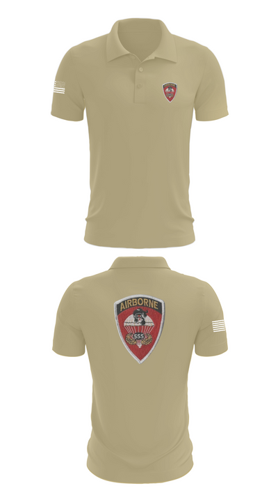101st Airborne 37445934 Short Sleeve Performance Polo - 87