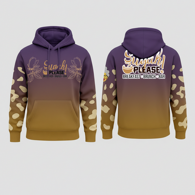 Sugah Please Breakfast Brunch Bar 84715642 Hoodie - 100