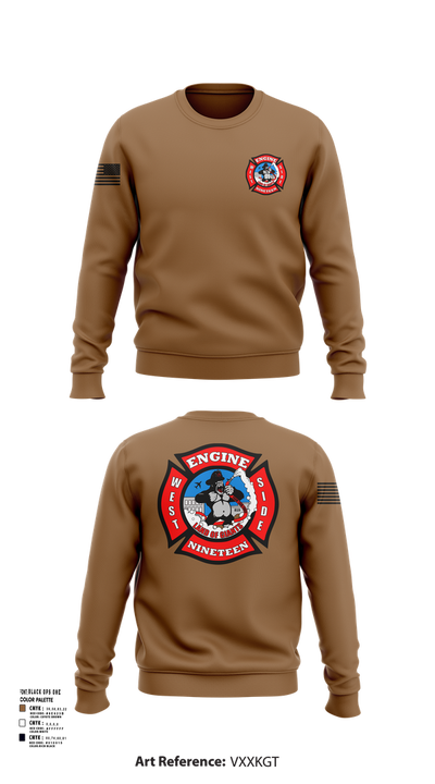 Station 19 Crew Neck Sweatshirt - 103