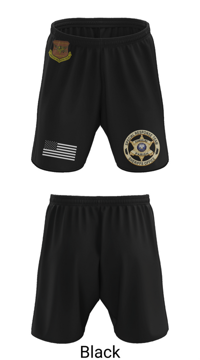 Evangeline Parish Sheriffs Office S.R.T Athletic Shorts With Pockets - 28