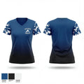 Wisconsin Prodigy 26650136 Women's Short Sleeve V-neck Shirt - 1