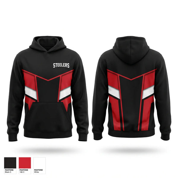 Hoodie, STEELERS, , Teamtime, Team time, sublimation, custom sports apparel, team uniforms, spirit wear, spiritwear, sports uniforms, custom shirts, team store, custom team store, fundraiser sports, apparel fundraiser