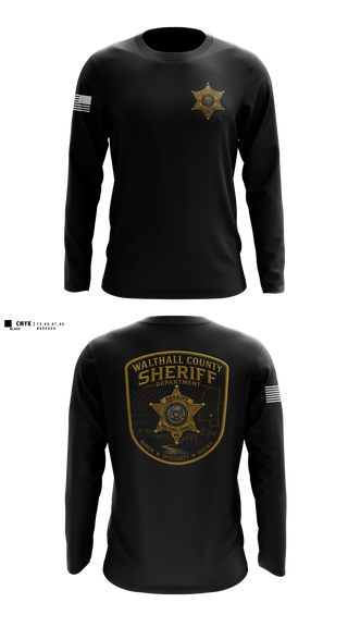Long Sleeve Performance Shirt, Walthall county sheriff’s department, Police, Teamtime, Team time, sublimation, custom sports apparel, team uniforms, spirit wear, spiritwear, sports uniforms, custom shirts, team store, custom team store, fundraiser sports, apparel fundraiser
