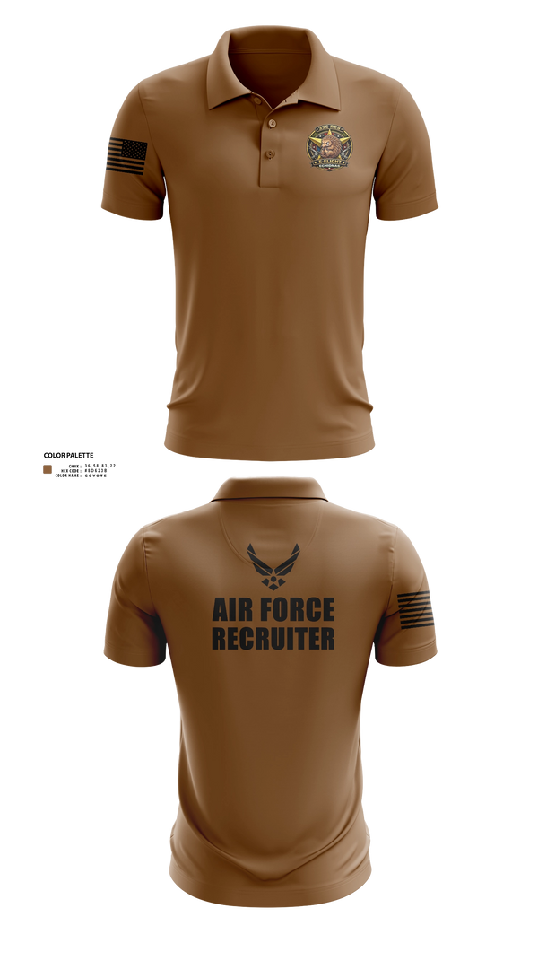 Short Sleeve Performance Polo, 336 RCS E flight, Air Force, Teamtime, Team time, sublimation, custom sports apparel, team uniforms, spirit wear, spiritwear, sports uniforms, custom shirts, team store, custom team store, fundraiser sports, apparel fundraiser