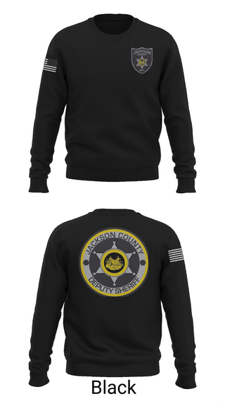 Crew Neck Sweatshirt, Jackson County SD, Police, Teamtime, Team time, sublimation, custom sports apparel, team uniforms, spirit wear, spiritwear, sports uniforms, custom shirts, team store, custom team store, fundraiser sports, apparel fundraiser