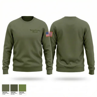 Crew Neck Sweatshirt, Turner County Sheriff, Police, Teamtime, Team time, sublimation, custom sports apparel, team uniforms, spirit wear, spiritwear, sports uniforms, custom shirts, team store, custom team store, fundraiser sports, apparel fundraiser