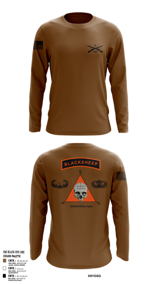 Long Sleeve Performance Shirt, 1st PLT B Co 1-173IN, , Teamtime, Team time, sublimation, custom sports apparel, team uniforms, spirit wear, spiritwear, sports uniforms, custom shirts, team store, custom team store, fundraiser sports, apparel fundraiser
