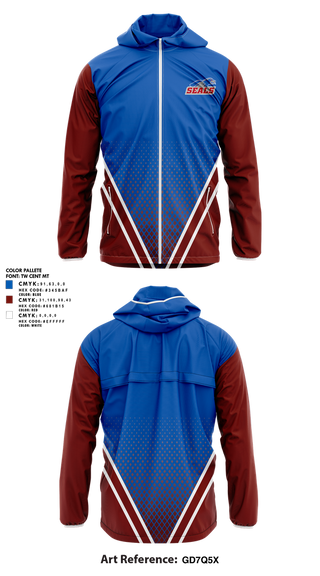 Windbreaker, Selinsgrove Area Youth Football League, , Teamtime, Team time, sublimation, custom sports apparel, team uniforms, spirit wear, spiritwear, sports uniforms, custom shirts, team store, custom team store, fundraiser sports, apparel fundraiser