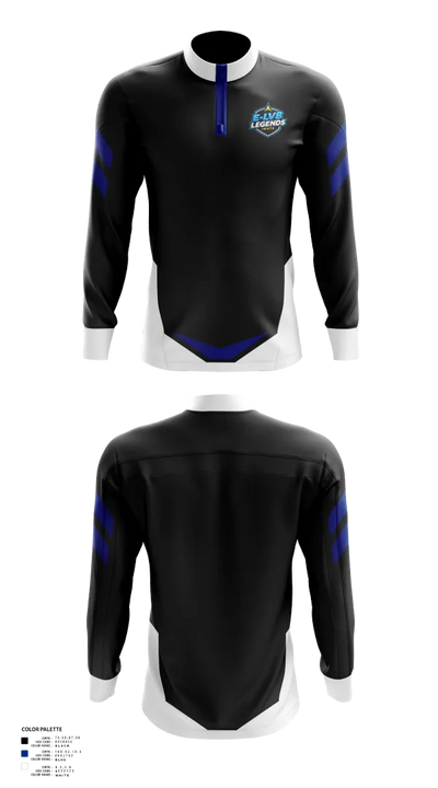 E-LV8 Legends 82104397 Quarter Zip Jacket - 21