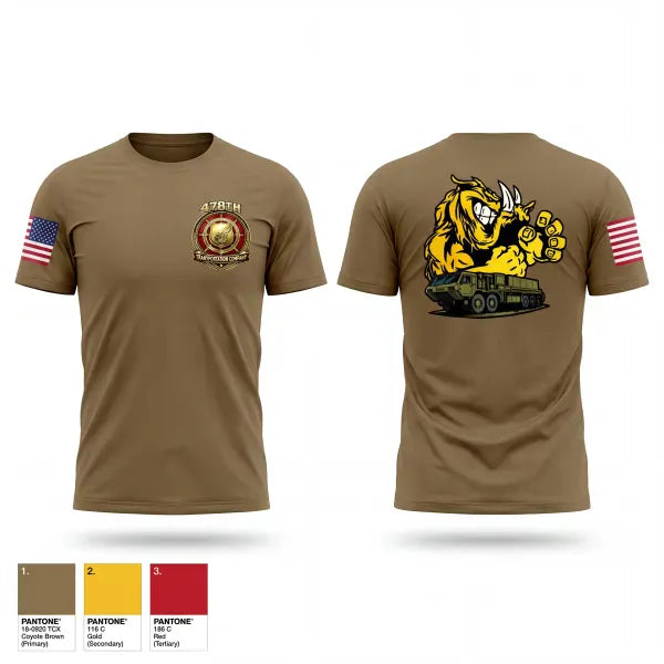 Short Sleeve Performance Shirt, 478th Trasportation Company, Army, Teamtime, Team time, sublimation, custom sports apparel, team uniforms, spirit wear, spiritwear, sports uniforms, custom shirts, team store, custom team store, fundraiser sports, apparel fundraiser
