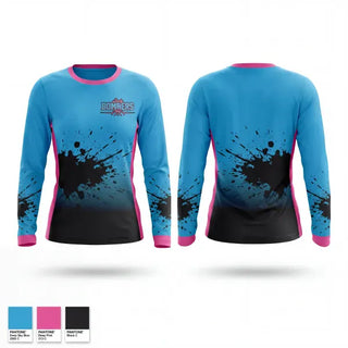 Long Sleeve Performance Shirt, Lady Bombers, Women's Basketball, Teamtime, Team time, sublimation, custom sports apparel, team uniforms, spirit wear, spiritwear, sports uniforms, custom shirts, team store, custom team store, fundraiser sports, apparel fundraiser