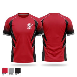 Soft Poly Tee Cotton Like Feel, Warriors, , Teamtime, Team time, sublimation, custom sports apparel, team uniforms, spirit wear, spiritwear, sports uniforms, custom shirts, team store, custom team store, fundraiser sports, apparel fundraiser