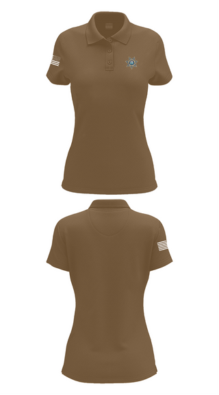 Womens Short Sleeve Performance Polo, Hamilton County Sheriffs Office SURT, , Teamtime, Team time, sublimation, custom sports apparel, team uniforms, spirit wear, spiritwear, sports uniforms, custom shirts, team store, custom team store, fundraiser sports, apparel fundraiser