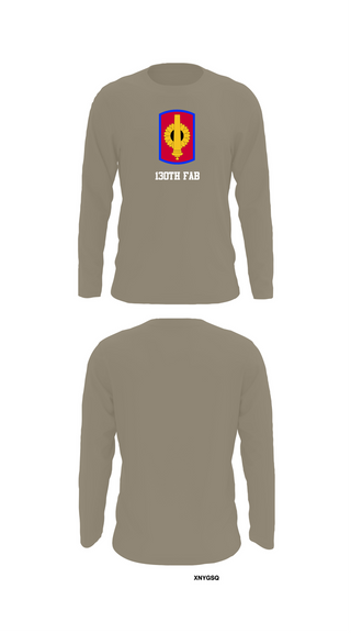 Long Sleeve Performance Shirt, 130th FAB, , Teamtime, Team time, sublimation, custom sports apparel, team uniforms, spirit wear, spiritwear, sports uniforms, custom shirts, team store, custom team store, fundraiser sports, apparel fundraiser