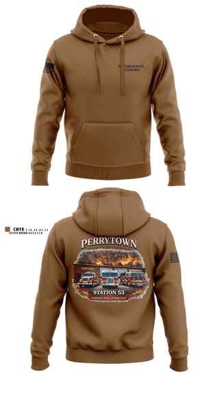 Hoodie, Perrytown Volunteer Fire Department, Fire Department, Teamtime, Team time, sublimation, custom sports apparel, team uniforms, spirit wear, spiritwear, sports uniforms, custom shirts, team store, custom team store, fundraiser sports, apparel fundraiser
