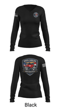 Protection Officer 2562253 Women's Long Sleeve V-neck Shirt - 23
