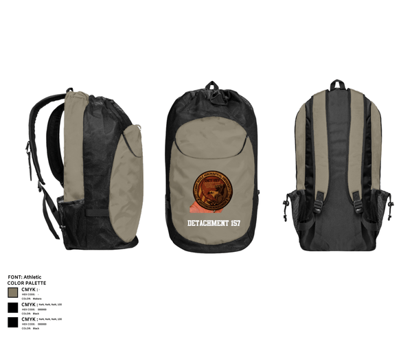 Gear Bag, Detachment 157, Air Force, Teamtime, Team time, sublimation, custom sports apparel, team uniforms, spirit wear, spiritwear, sports uniforms, custom shirts, team store, custom team store, fundraiser sports, apparel fundraiser