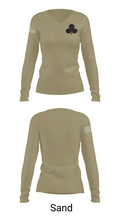 Red currahee 4374170 Women's Long Sleeve V-neck Shirt - 97