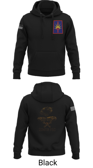 Hoodie, 204thFSC, National Guard, Teamtime, Team time, sublimation, custom sports apparel, team uniforms, spirit wear, spiritwear, sports uniforms, custom shirts, team store, custom team store, fundraiser sports, apparel fundraiser