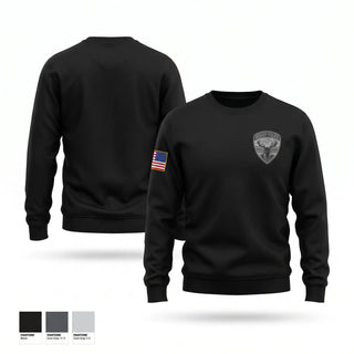 Crew Neck Sweatshirt, Bishop Police Department, Police, Teamtime, Team time, sublimation, custom sports apparel, team uniforms, spirit wear, spiritwear, sports uniforms, custom shirts, team store, custom team store, fundraiser sports, apparel fundraiser