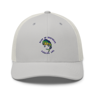 Band of Brothers Fishing 12640804 Retro Trucker Hat | Yupoong 6606
