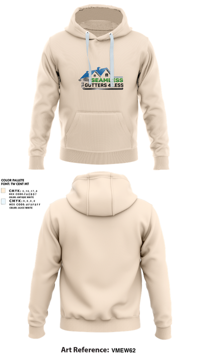 Seamless Gutters 4 Less 40038908 Hoodie - 1