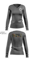 Adult Parole Authority Women's Long Sleeve V-neck Shirt - 33