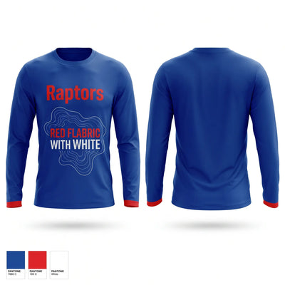 Raptors Long Sleeve Performance Shirt 1