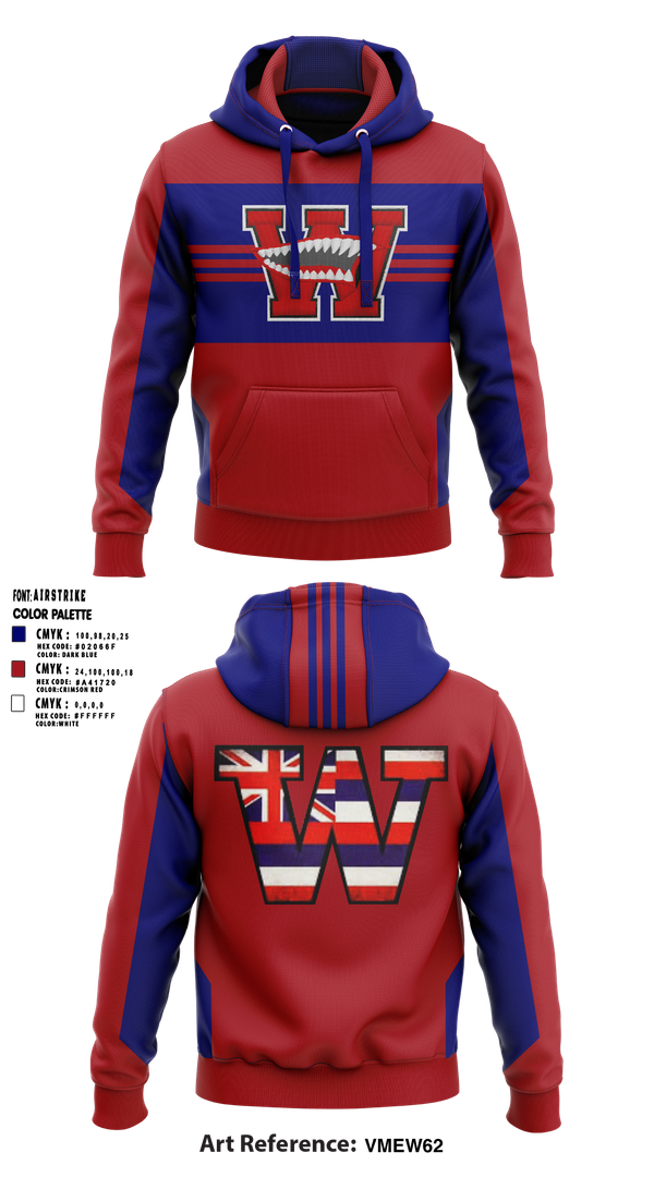 Hoodie, Waianae Je. Seariders, , Teamtime, Team time, sublimation, custom sports apparel, team uniforms, spirit wear, spiritwear, sports uniforms, custom shirts, team store, custom team store, fundraiser sports, apparel fundraiser