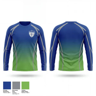 Long Sleeve Performance Shirt, Premier United SC, Men's Soccer, Teamtime, Team time, sublimation, custom sports apparel, team uniforms, spirit wear, spiritwear, sports uniforms, custom shirts, team store, custom team store, fundraiser sports, apparel fundraiser