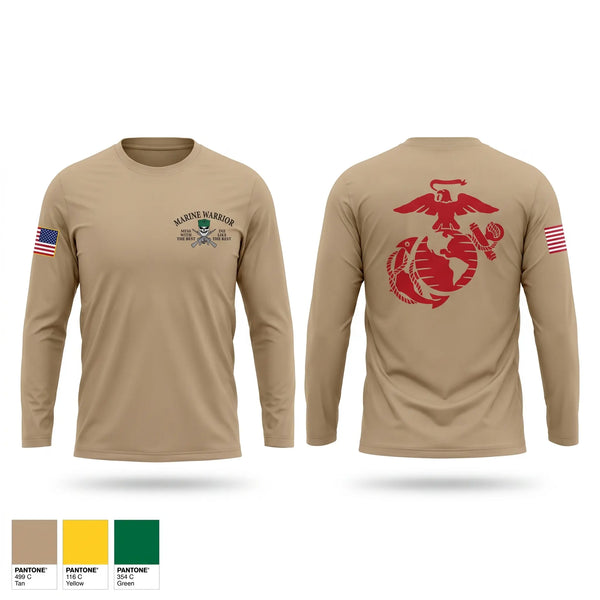 Long Sleeve Performance Shirt, 3521, Marines, Teamtime, Team time, sublimation, custom sports apparel, team uniforms, spirit wear, spiritwear, sports uniforms, custom shirts, team store, custom team store, fundraiser sports, apparel fundraiser