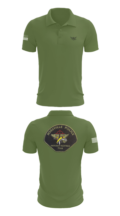 Roseville E.R.T. 91659020 Short Sleeve Performance Polo - 45