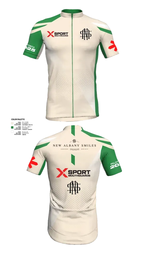 Cycling Jersey, New Albany Smiles Pelotonia, Cycling, Teamtime, Team time, sublimation, custom sports apparel, team uniforms, spirit wear, spiritwear, sports uniforms, custom shirts, team store, custom team store, fundraiser sports, apparel fundraiser