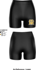 Mormon Trail Volleyball 76230143 Women's Compression Shorts - 1