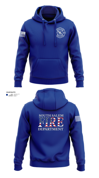 Hoodie, South Salem fire department, Fire Department, Teamtime, Team time, sublimation, custom sports apparel, team uniforms, spirit wear, spiritwear, sports uniforms, custom shirts, team store, custom team store, fundraiser sports, apparel fundraiser