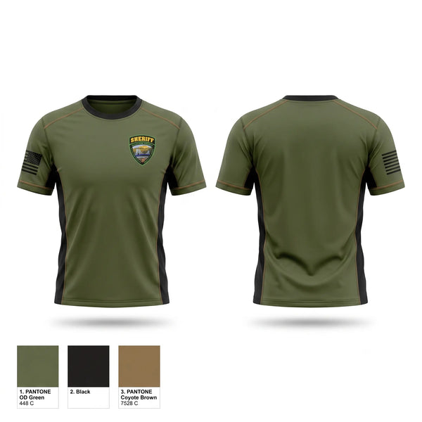 Short Sleeve Performance Shirt, Cleburne County Sheriff's Office, Police, Teamtime, Team time, sublimation, custom sports apparel, team uniforms, spirit wear, spiritwear, sports uniforms, custom shirts, team store, custom team store, fundraiser sports, apparel fundraiser