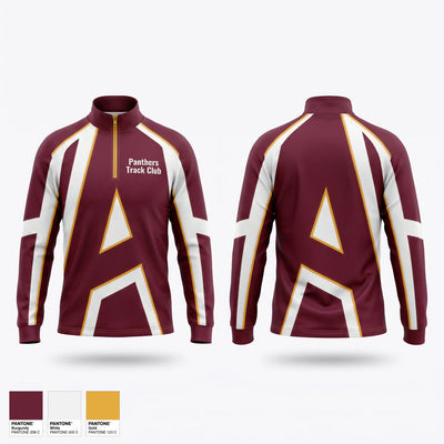 Panthers Track Club Quarter Zip Jacket - 1