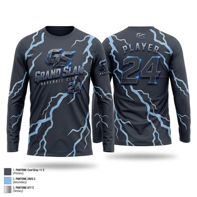 Grand slam baseball Long Sleeve Performance Shirt - 2