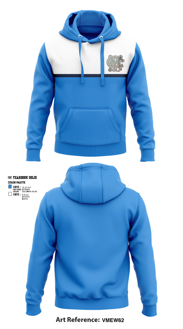Hoodie, Moore County Golf, Golf, Teamtime, Team time, sublimation, custom sports apparel, team uniforms, spirit wear, spiritwear, sports uniforms, custom shirts, team store, custom team store, fundraiser sports, apparel fundraiser
