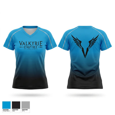 Valkyrie Empire Women's Short Sleeve V-neck Shirt - 1