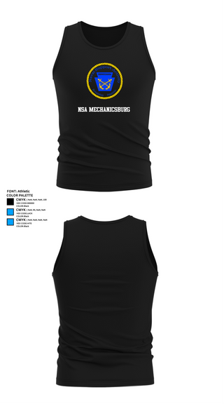 Tank Top, NSA Mechanicsburg, , Teamtime, Team time, sublimation, custom sports apparel, team uniforms, spirit wear, spiritwear, sports uniforms, custom shirts, team store, custom team store, fundraiser sports, apparel fundraiser