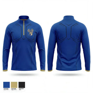 Quarter Zip Jacket, Berkeley Stags, Wrestling, Teamtime, Team time, sublimation, custom sports apparel, team uniforms, spirit wear, spiritwear, sports uniforms, custom shirts, team store, custom team store, fundraiser sports, apparel fundraiser