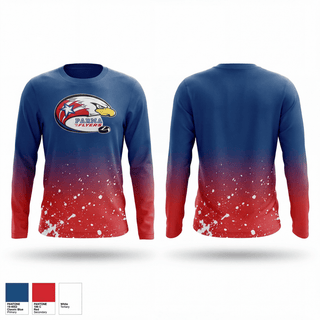 Long Sleeve Performance Shirt, Parma Flyers, Ice Hockey, Teamtime, Team time, sublimation, custom sports apparel, team uniforms, spirit wear, spiritwear, sports uniforms, custom shirts, team store, custom team store, fundraiser sports, apparel fundraiser