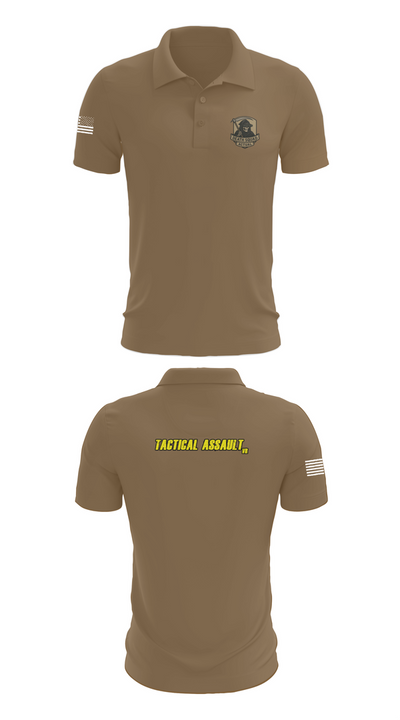 Death Squad Actual 36705181 Short Sleeve Performance Polo - 3