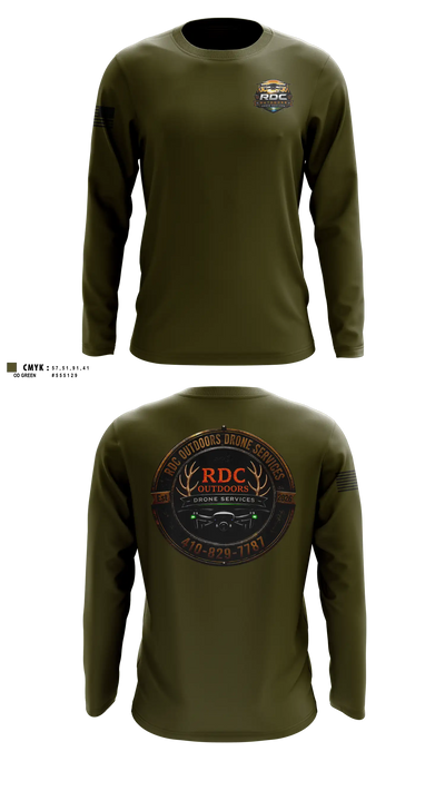 RDC Outdoors Long Sleeve Performance Shirt - 20
