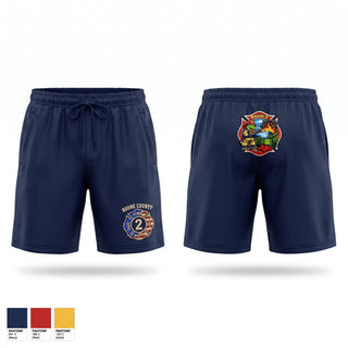 Athletic Shorts With Pockets, Boone 2, Fire Department, Teamtime, Team time, sublimation, custom sports apparel, team uniforms, spirit wear, spiritwear, sports uniforms, custom shirts, team store, custom team store, fundraiser sports, apparel fundraiser